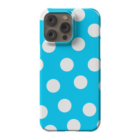 Blue Polka Dot Case Phone Case